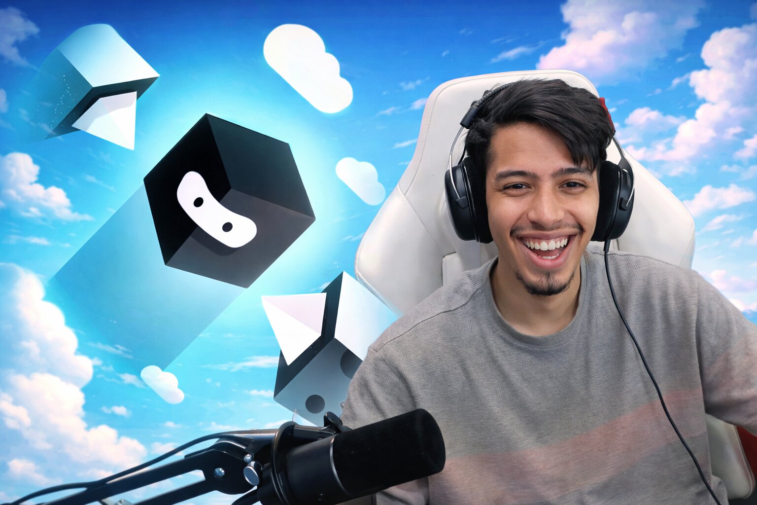 لقطة من لعبة Jump Box Hero