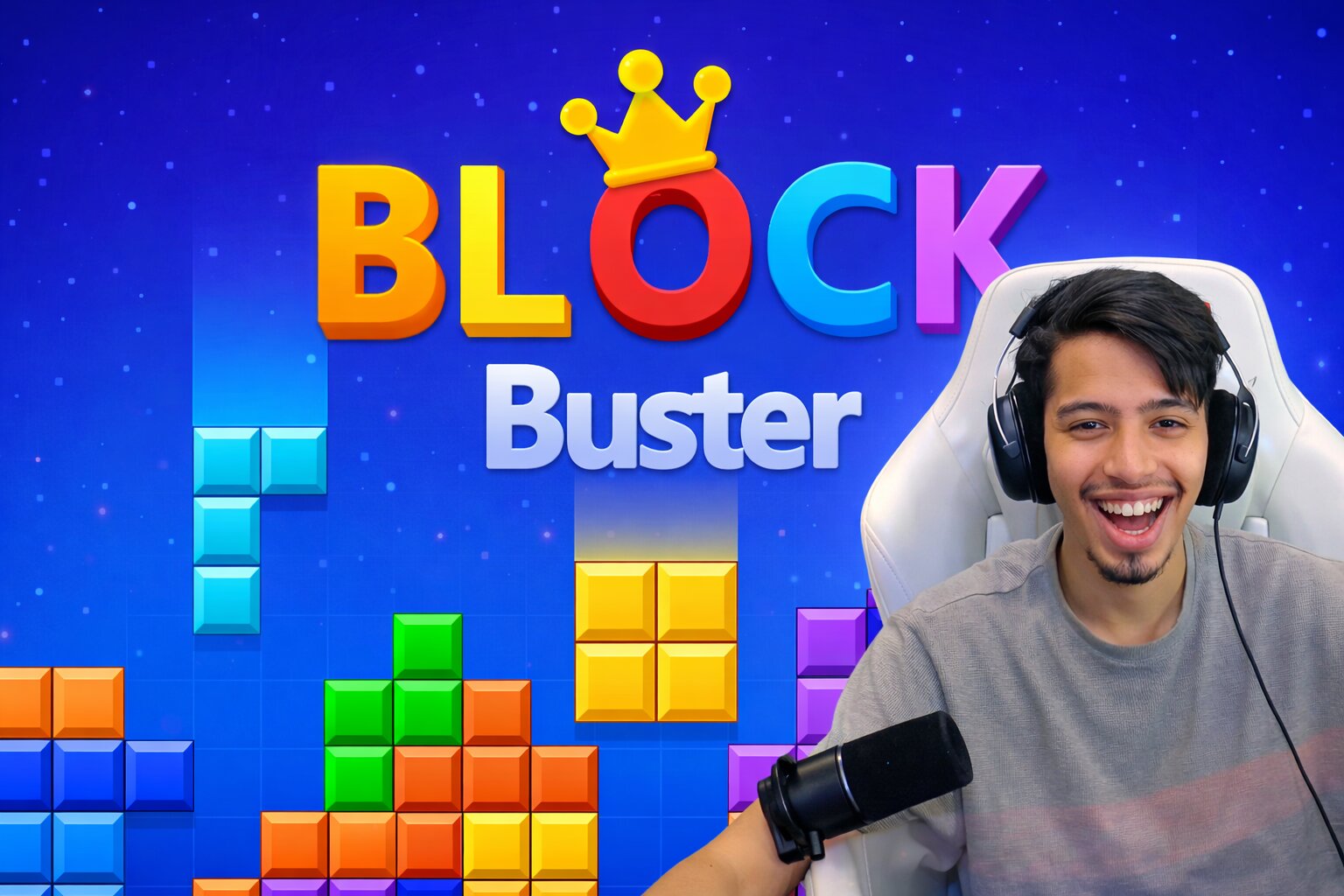لقطة من لعبة Block Buster